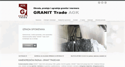 Desktop Screenshot of granit-trade.rs